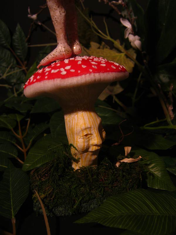 Fairy Tale Sibylle, the Mushroom, the Blackberry